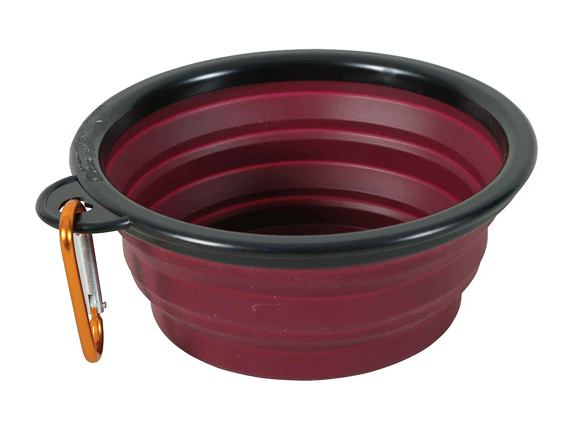 Gamelle souple en silicone rouge Bivouak 650 ml