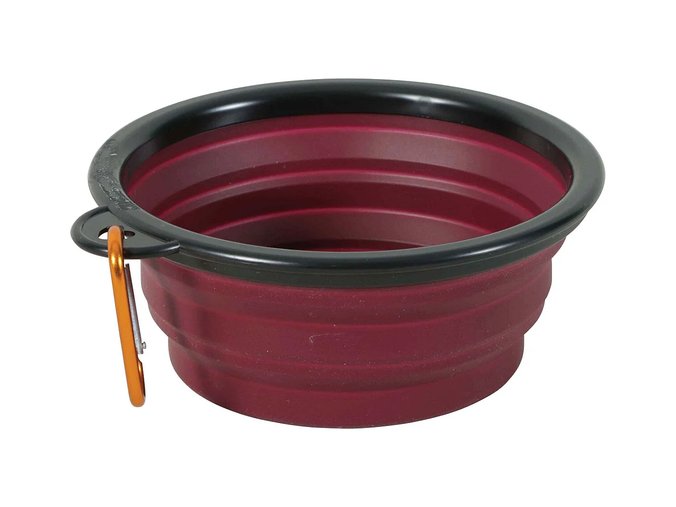 Gamelle souple en silicone rouge Bivouak 650 ml