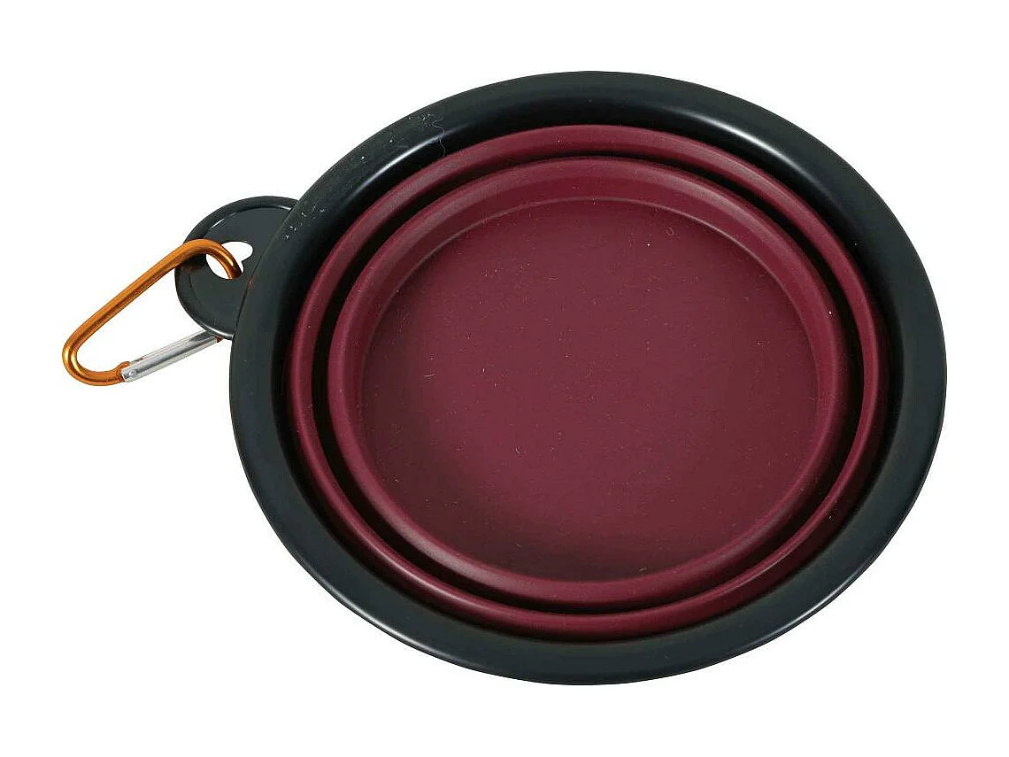 Gamelle souple en silicone rouge Bivouak 1 litre