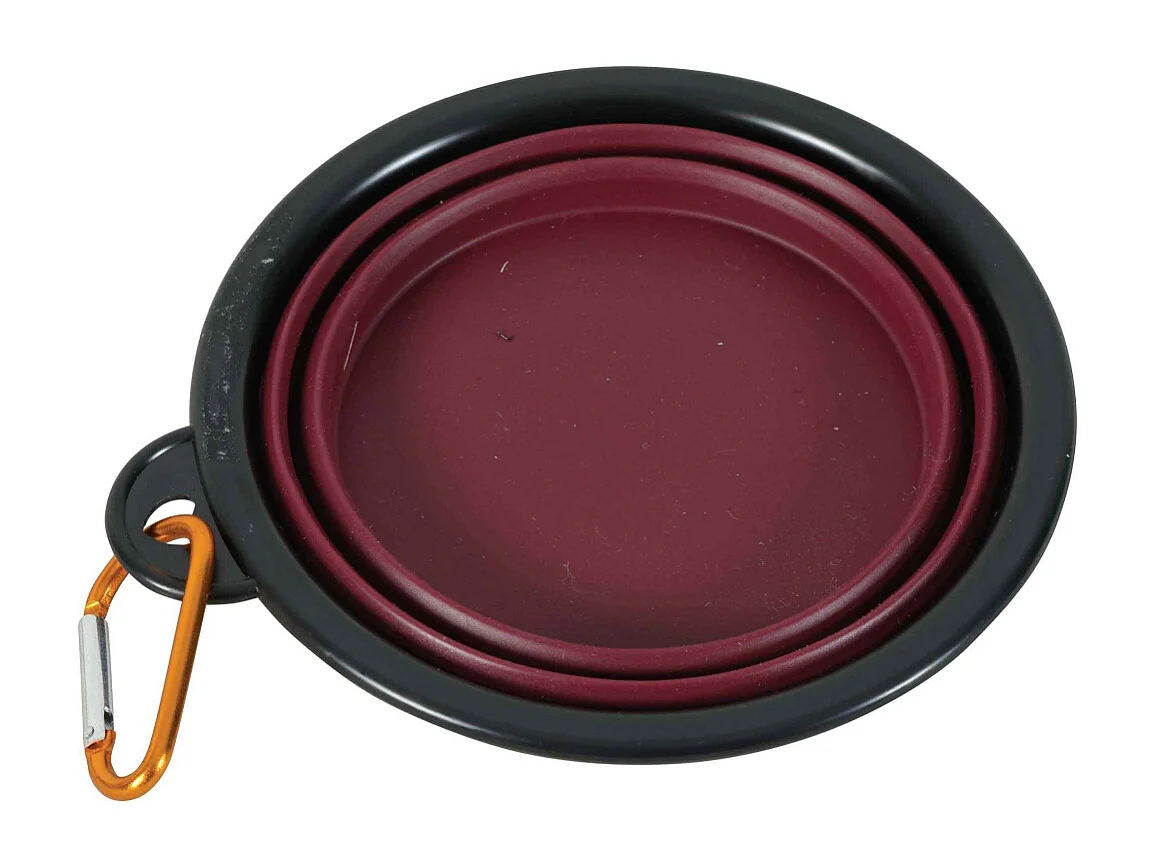 Gamelle souple en silicone rouge Bivouak 1 litre