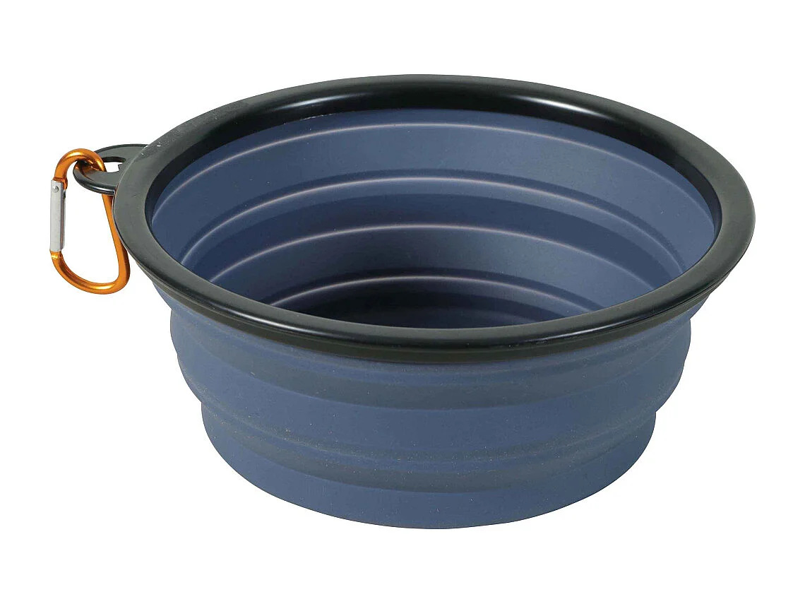 Gamelle souple en silicone bleu Bivouak 650 ml