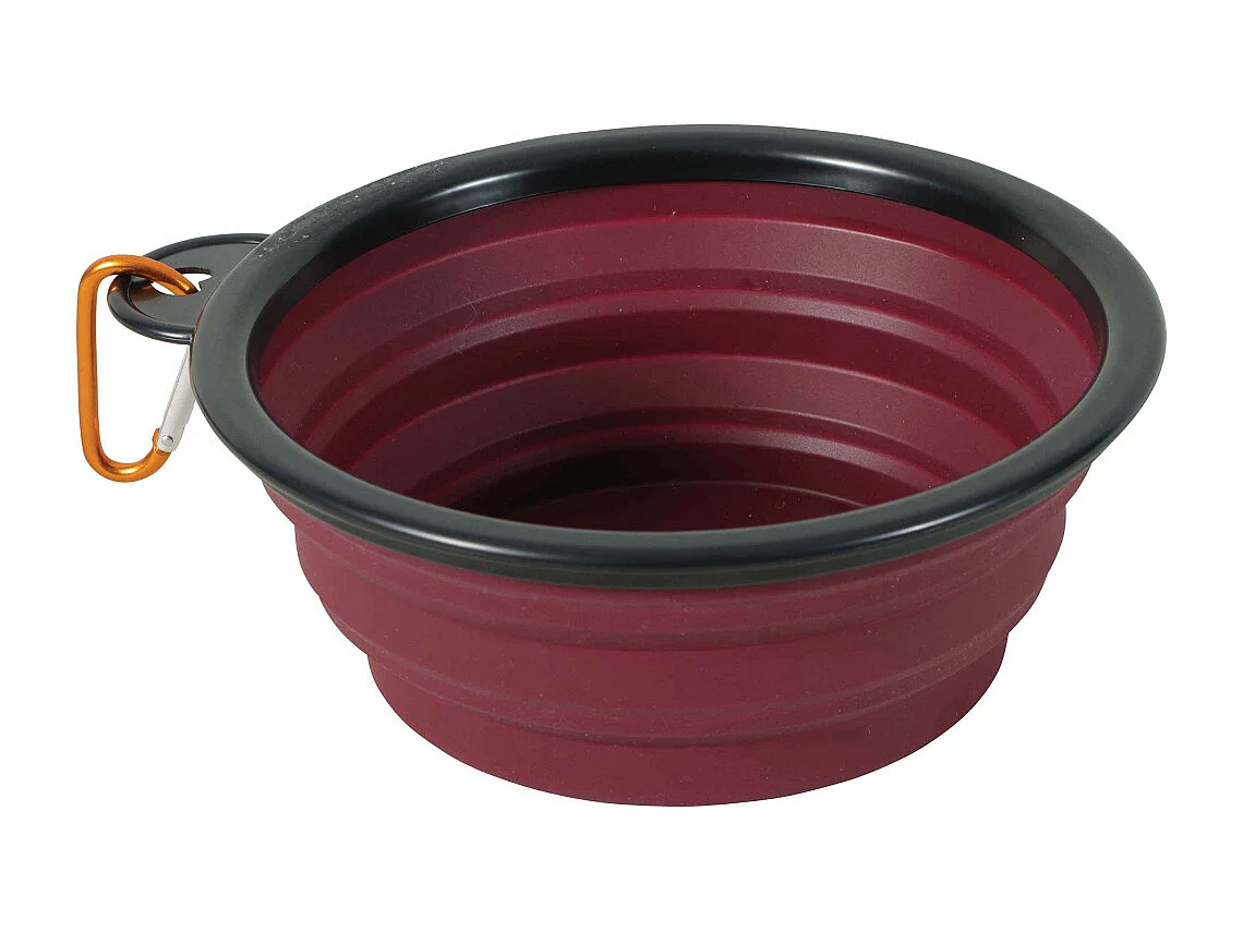 Gamelle souple en silicone rouge Bivouak 450 ml