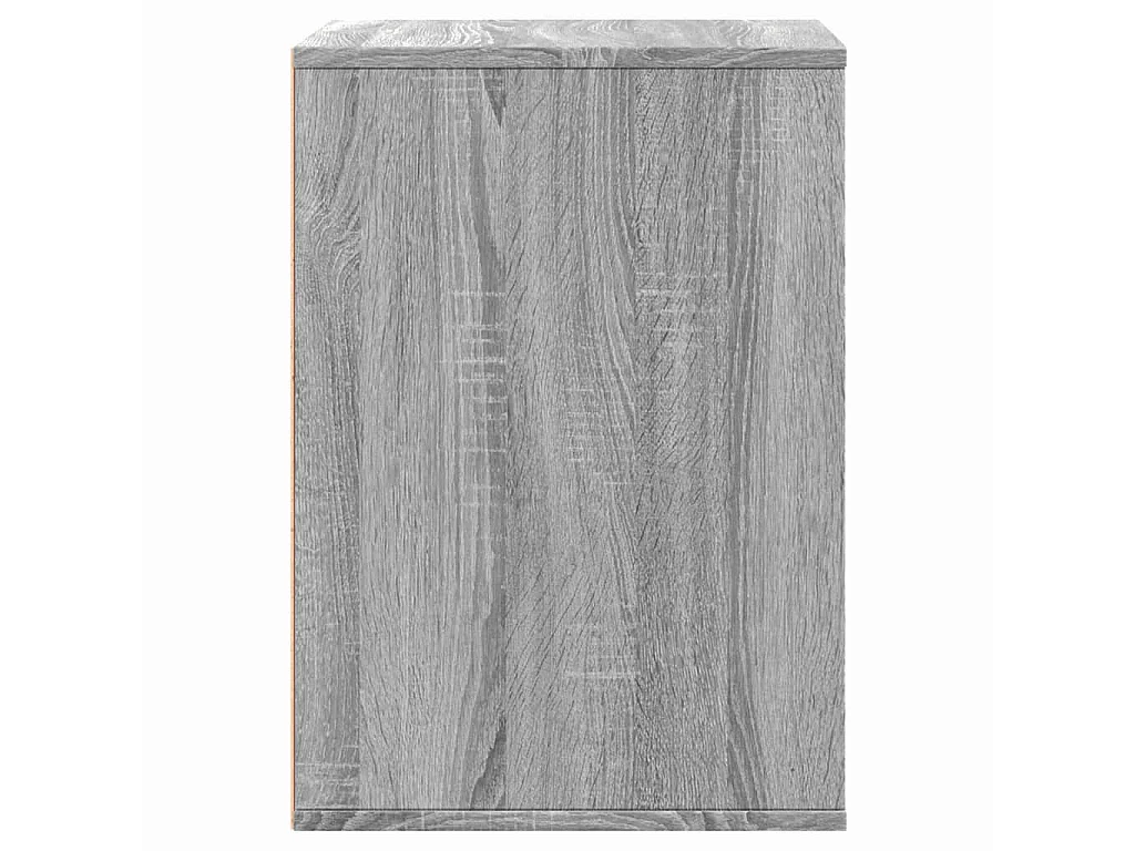 Commode d'angle sonoma gris 60x41x58 cm bois d'ingénierie