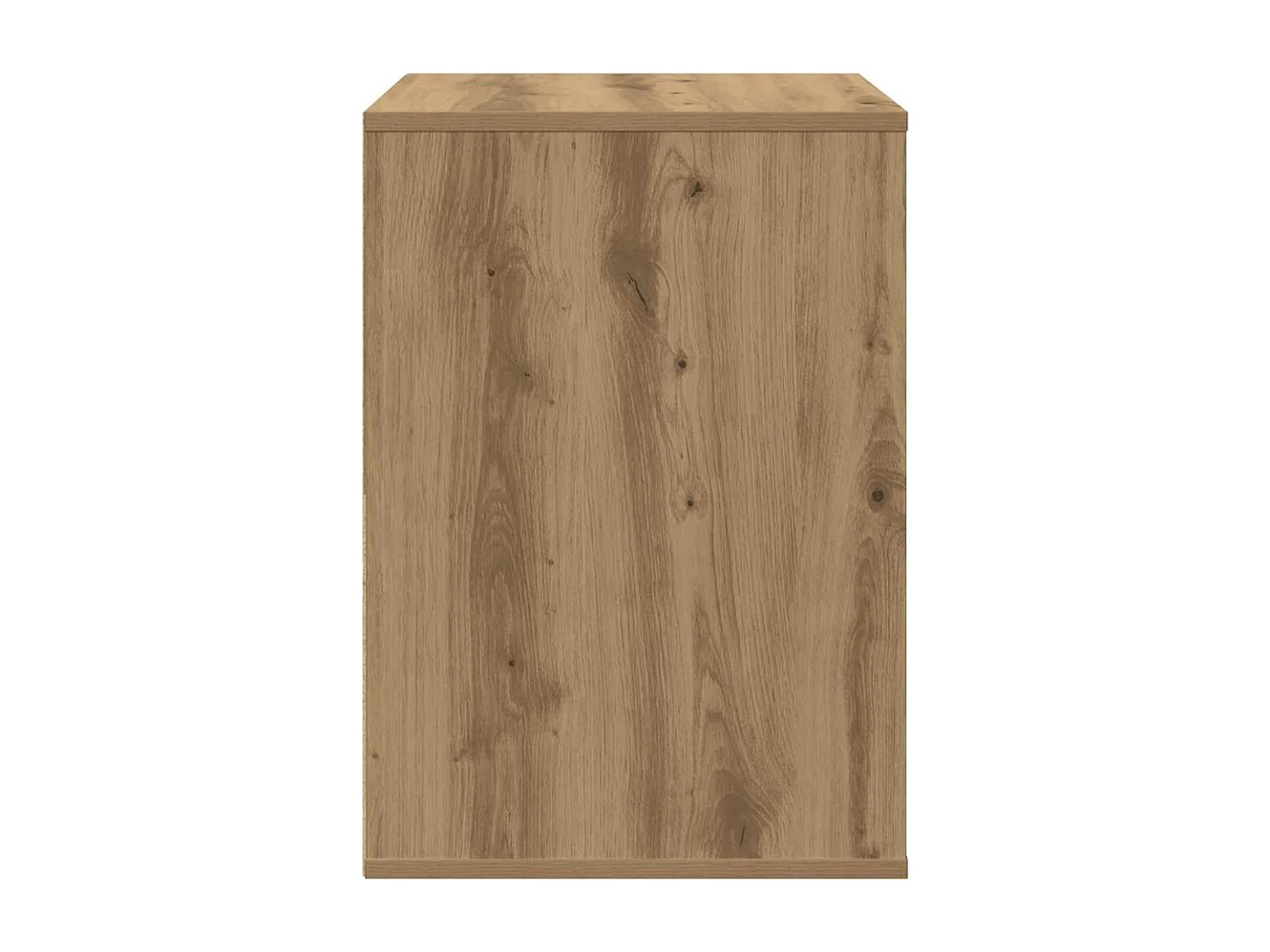 Commode d'angle chêne artisanal 40x41x58 cm bois d'ingénierie