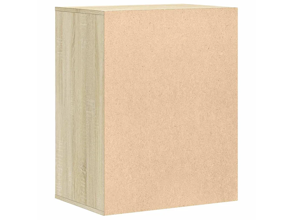 Commode d'angle chêne sonoma 60x41x76 cm bois d'ingénierie