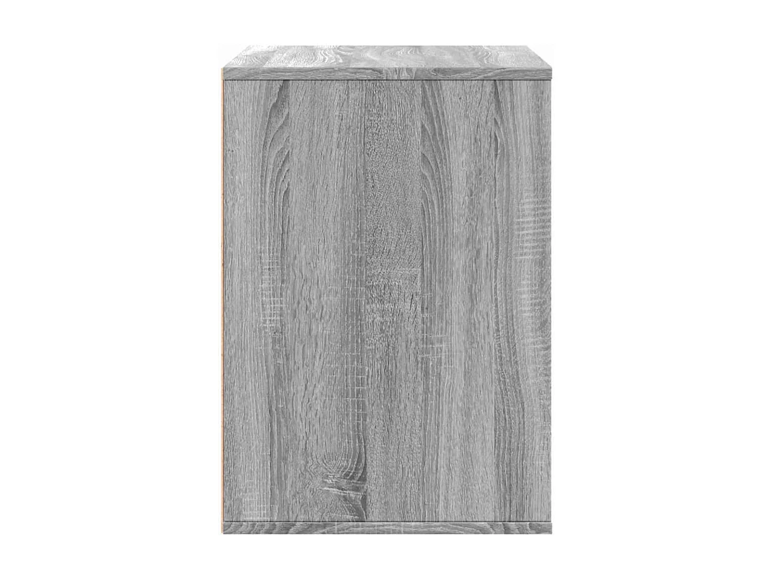 Ladekast 80x41x58 cm bewerkt hout grijs sonoma eikenkleurig
