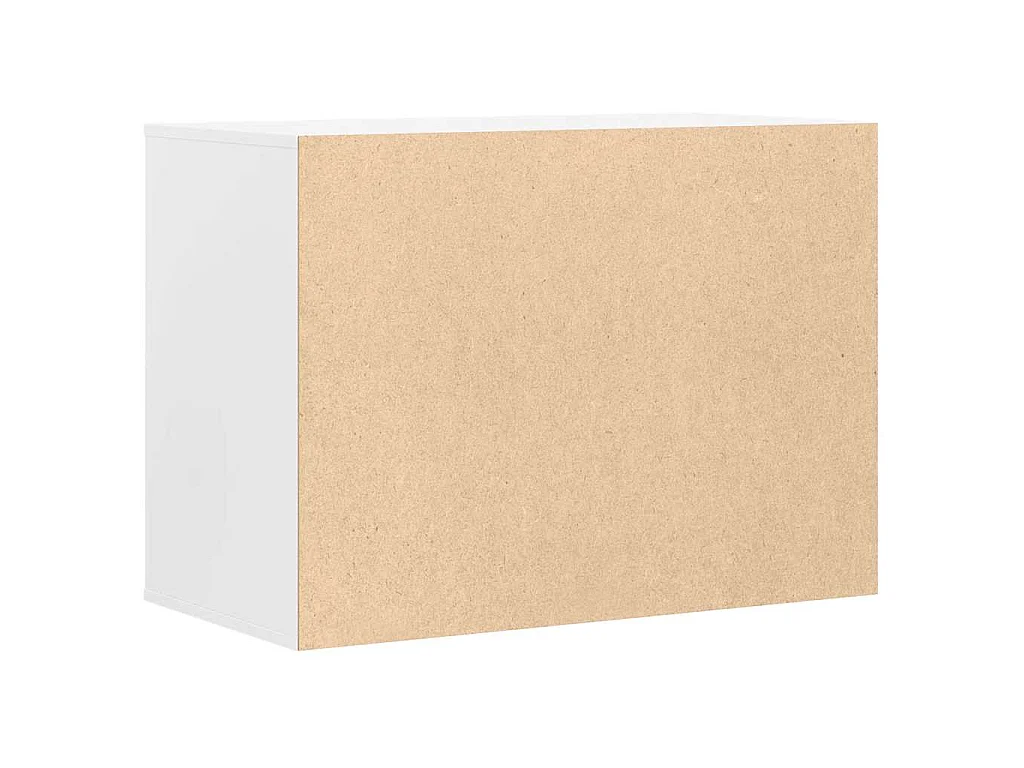 Cassettiera Bianca 80x41x58 cm in Legno Multistrato