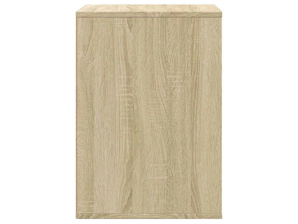 Ladekast 60x41x58 cm bewerkt hout sonoma eikenkleurig