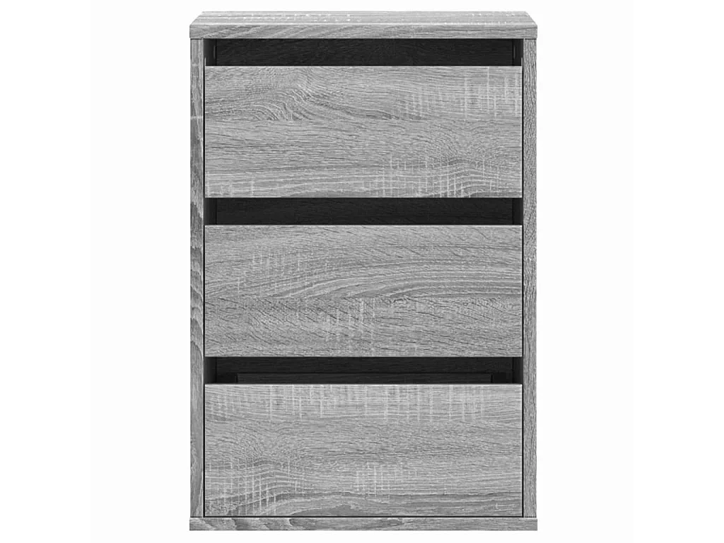 Cassettiera Angolare Grigio Sonoma 40x41x58cm Legno Multistrato