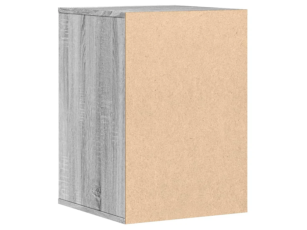 Cassettiera Angolare Grigio Sonoma 40x41x58cm Legno Multistrato