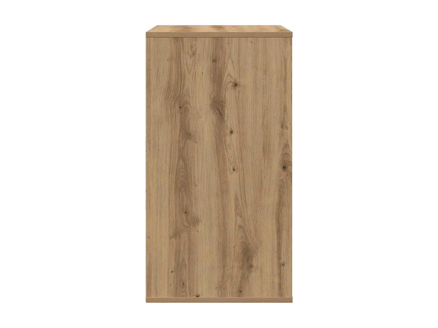 Commode d'angle chêne artisanal 40x41x76 cm bois d'ingénierie