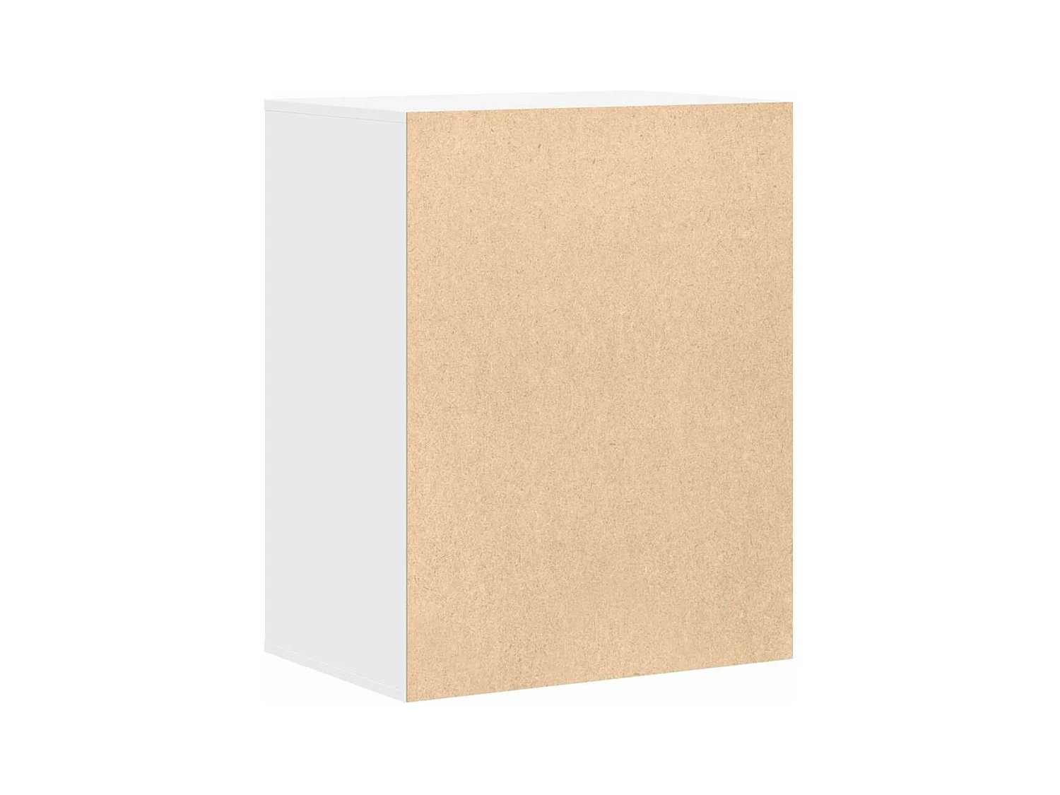 Ladekast 60x41x76 cm bewerkt hout wit