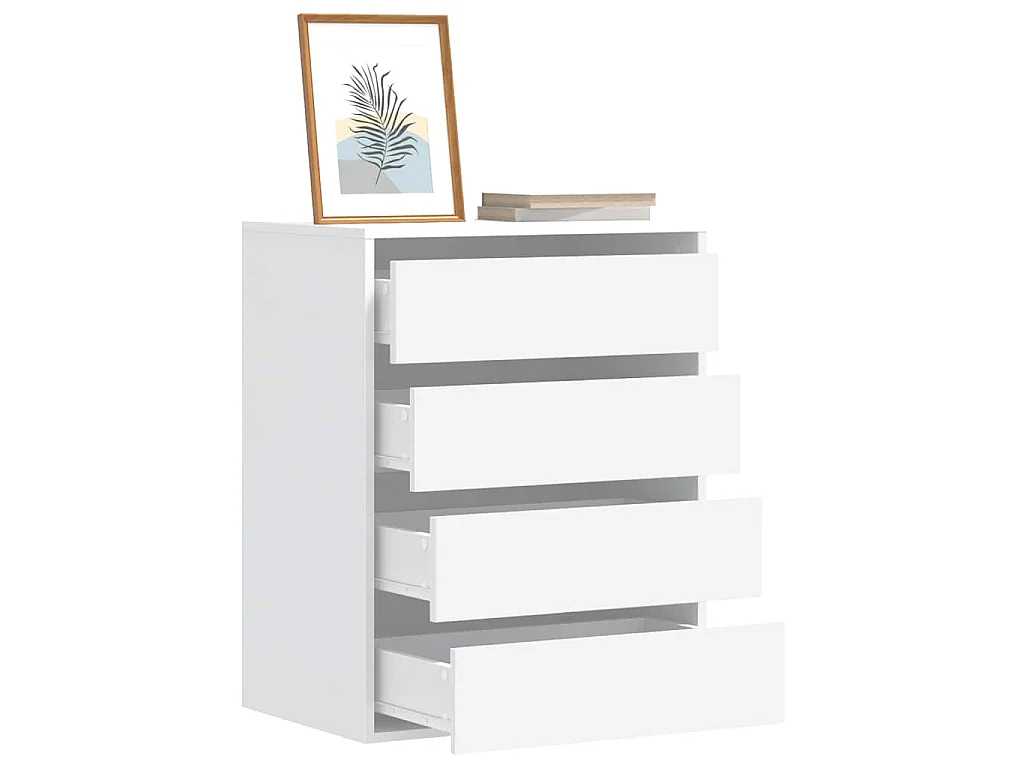 Cómoda 60x41x76 cm derivados de madeira branco