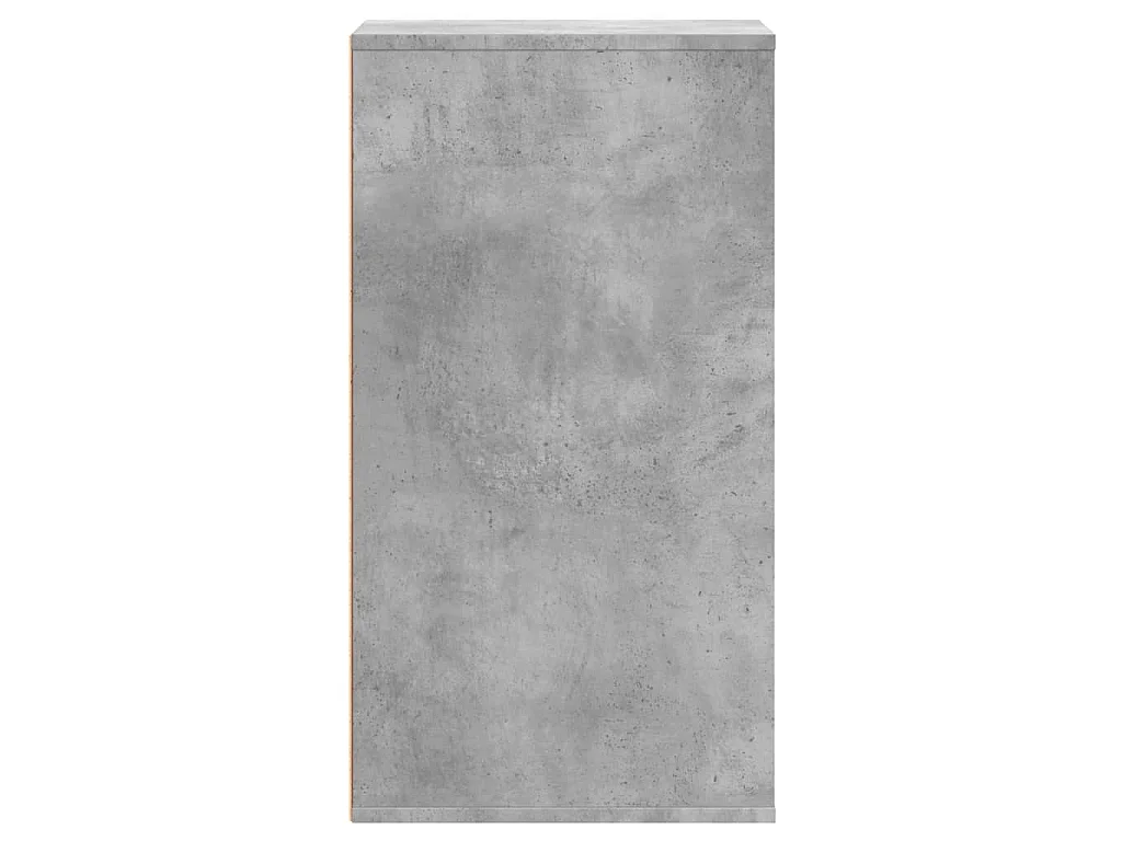 Ladekast 40x41x76 cm bewerkt hout betongrijs