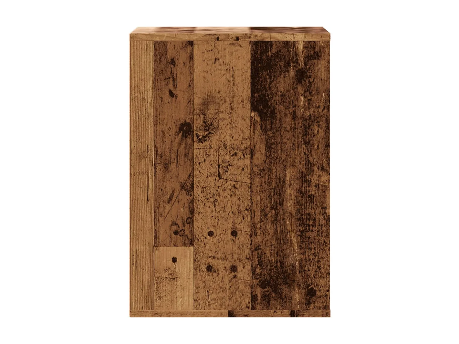 Commode d'angle vieux bois 40x41x58 cm bois d'ingénierie