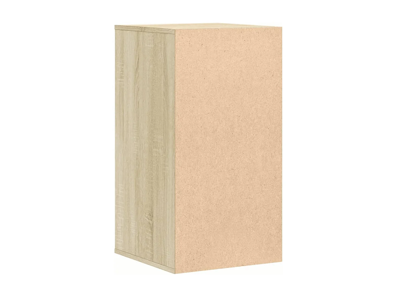 Ladekast 40x41x76 cm bewerkt hout sonoma eikenkleurig