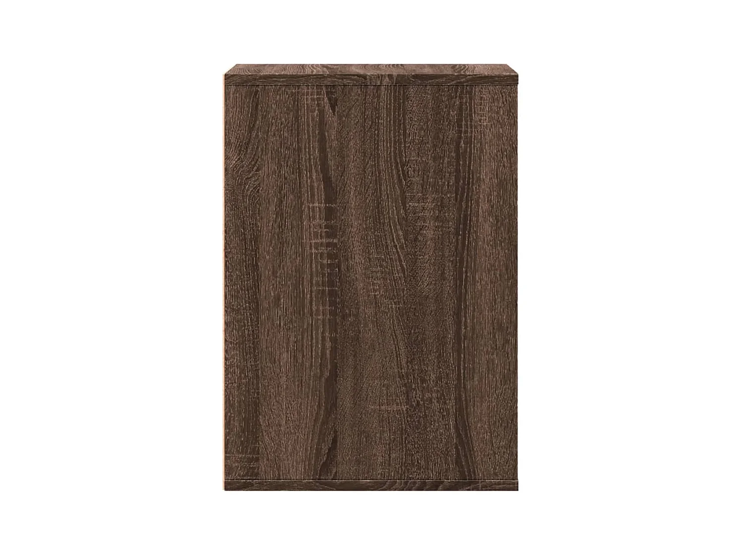 Commode d'angle chêne marron 40x41x58 cm bois d'ingénierie