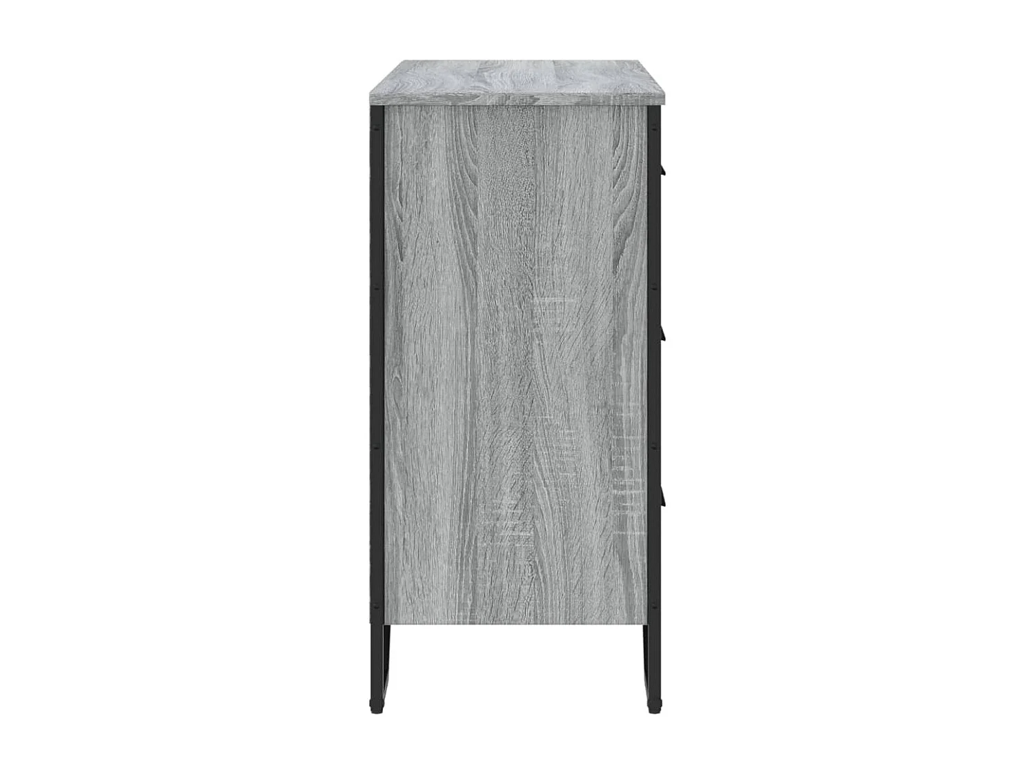Cajonera de madera de ingenierÃ­a gris Sonoma 91x35,5x74,5 cm