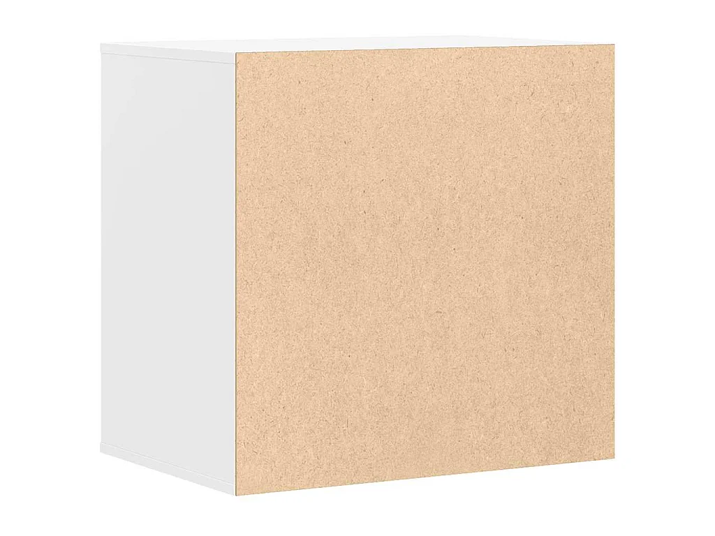Cajonera de esquina madera de ingeniería blanca 60x41x58 cm