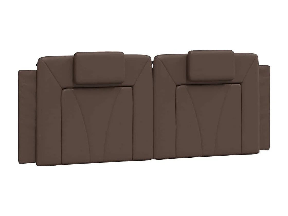 Bettgestell "Viana" mit LED ohne Matratze Braun 140x190 cm