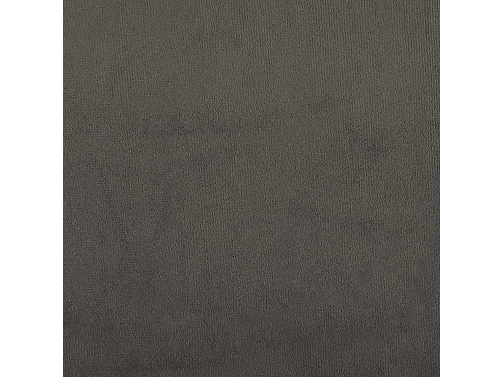 Sommier à lattes de lit avec matelas LED gris foncé 120x190 cm