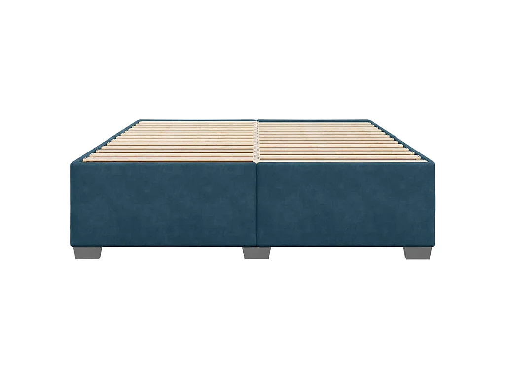 Giroletto Blu 200x200 cm in Velluto