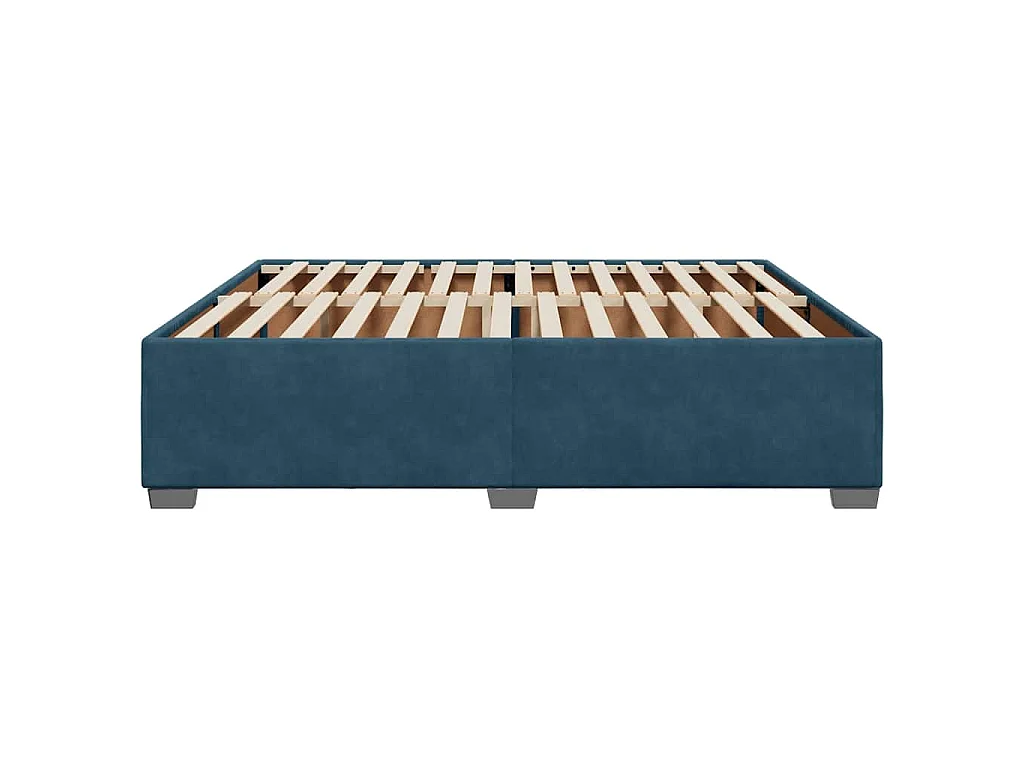 Giroletto Blu 200x200 cm in Velluto
