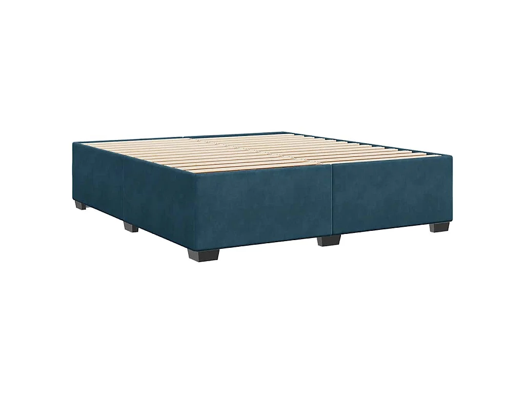 Giroletto Blu 200x200 cm in Velluto