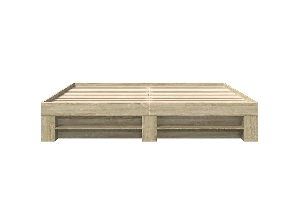 Giroletto senza Materasso Rovere Sonoma 180x200cm in Truciolato