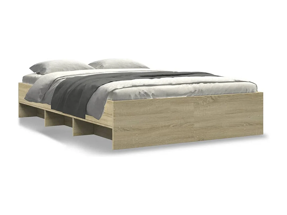 Giroletto senza Materasso Rovere Sonoma 120x200cm in Truciolato