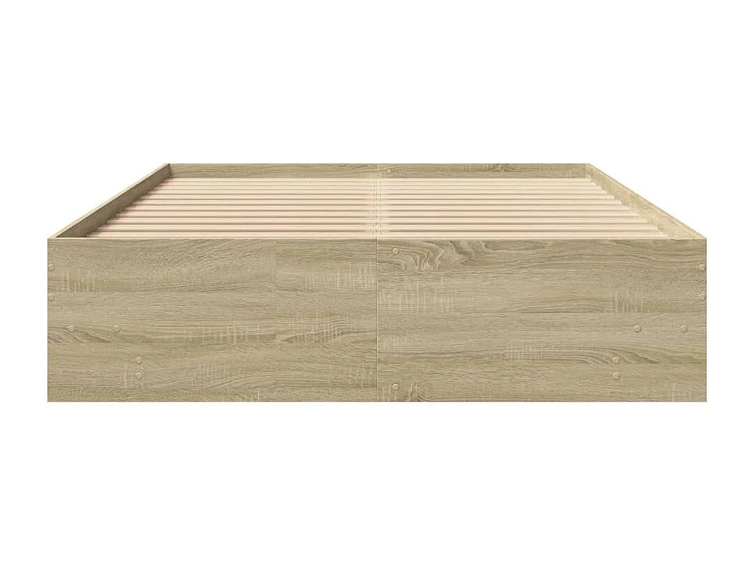 Giroletto senza Materasso Rovere Sonoma 120x200cm in Truciolato
