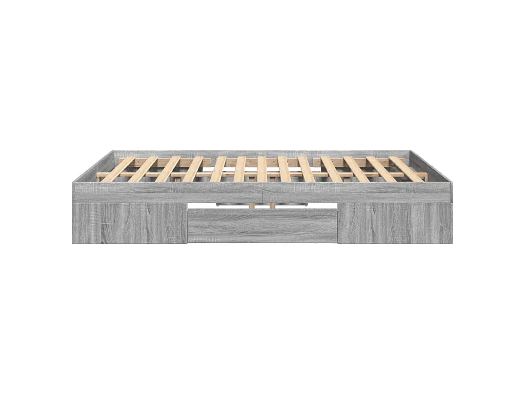 Giroletto Grigio Sonoma 140x190 cm in Legno Multistrato