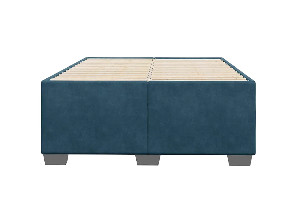 Giroletto Blu 120x200 cm in Velluto