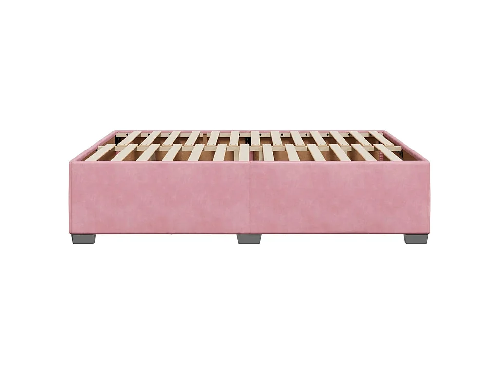Giroletto Rosa 140x190 cm in Velluto