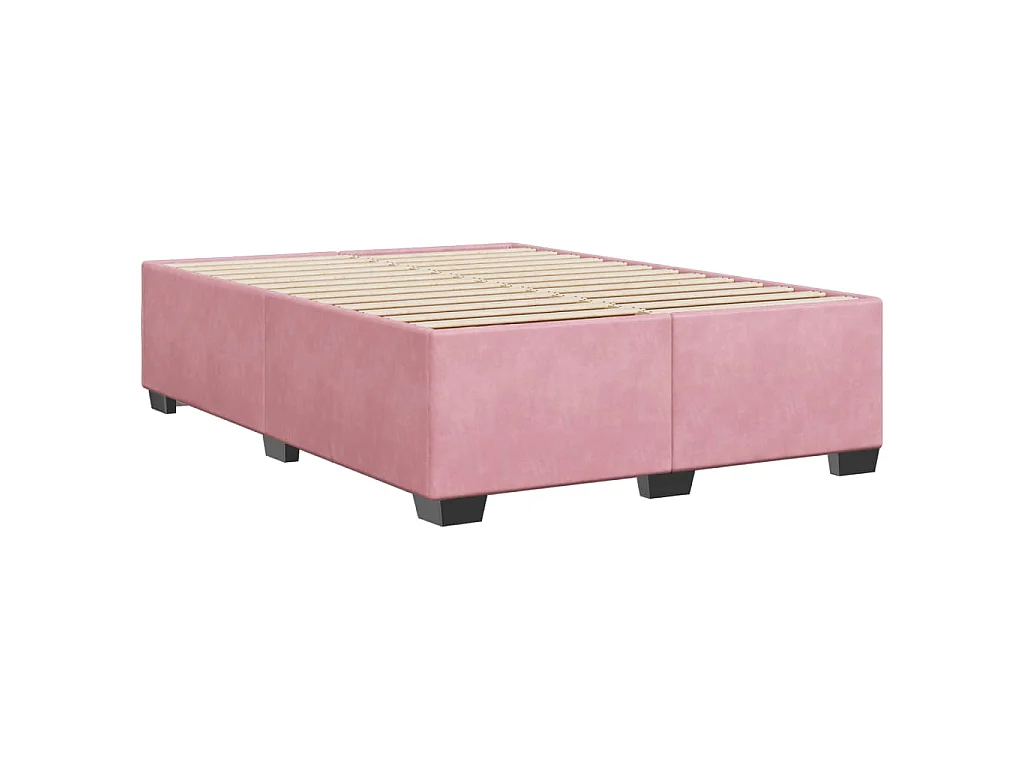 Giroletto Rosa 140x190 cm in Velluto