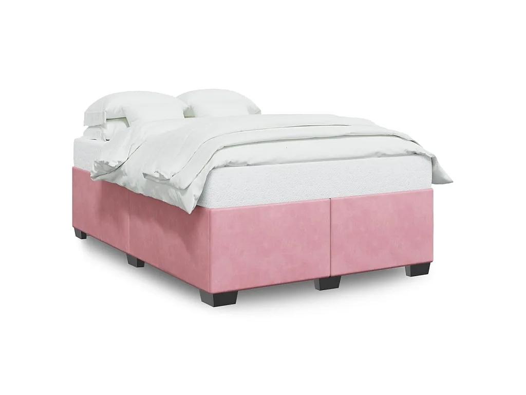 Giroletto Rosa 140x190 cm in Velluto
