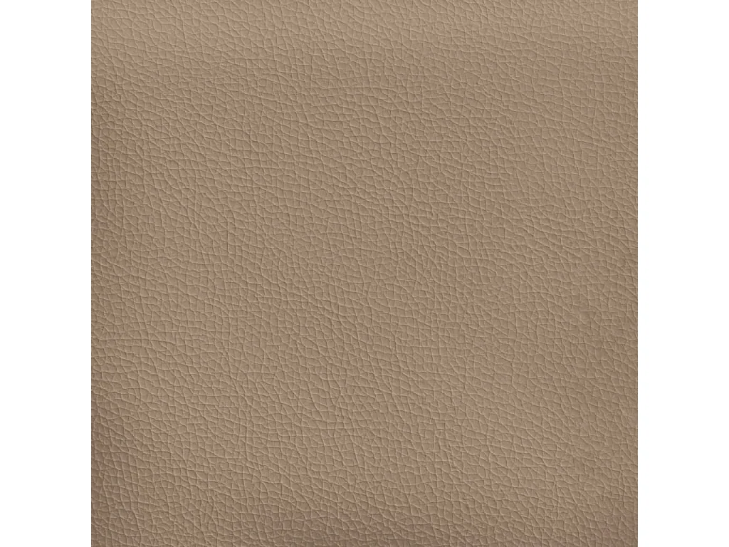 Bett mit Matratze "Hvar" Cappuccino-Braun 180x200 cm Kunstleder