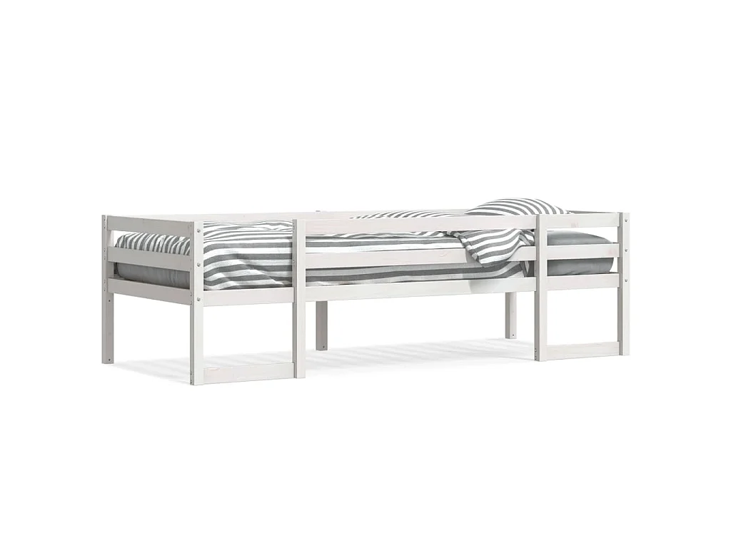 Cadre de lit pour enfants sans matelas 90x200 cm pin massif