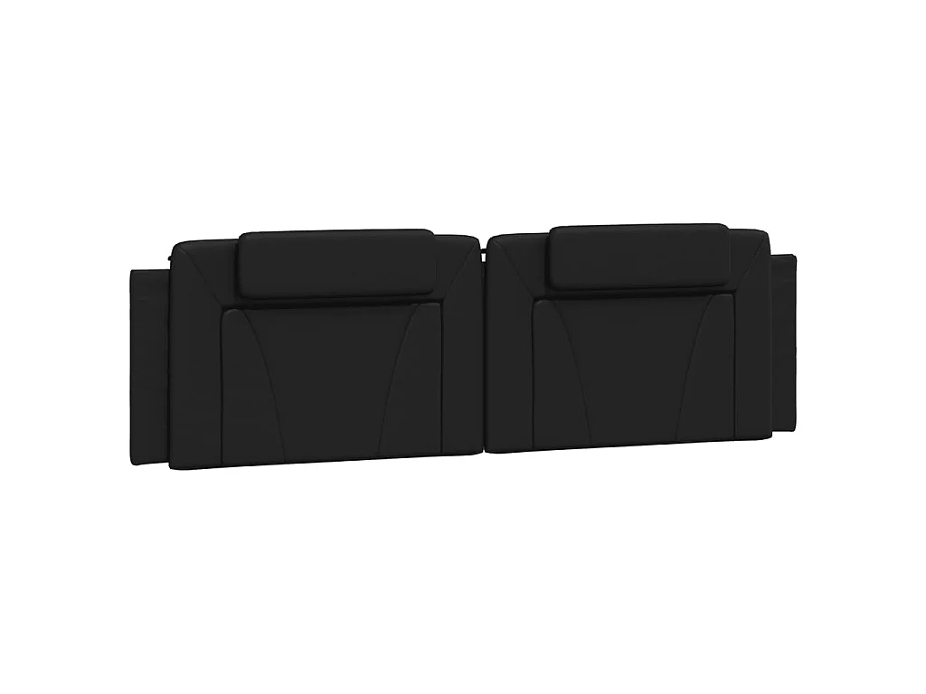 Bedframe "Viana" met LED zonder matras zwart 180x200 cm