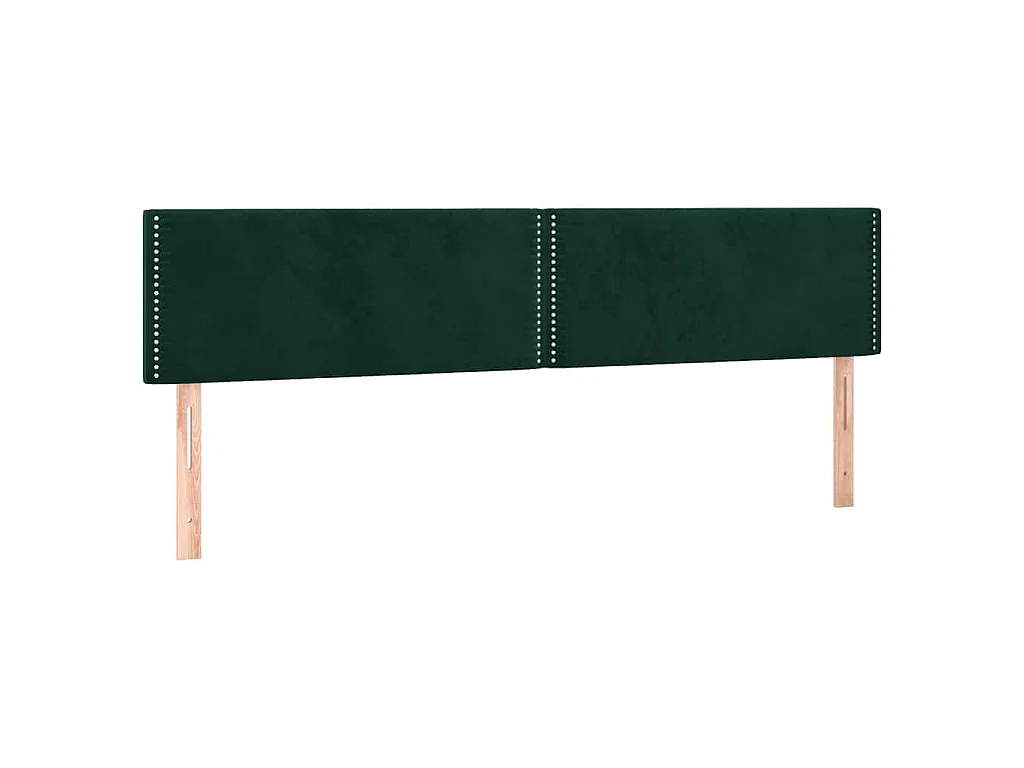 Sommier à lattes de lit avec matelas vert foncé 120x190 cm