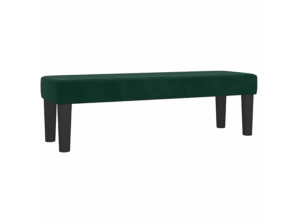 Boxspringbett mit Matratze Dunkelgrün 180x200 cm Samt