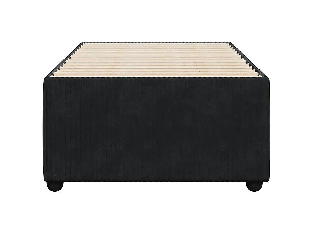 Bettgestell Schwarz 90x190 cm Samt