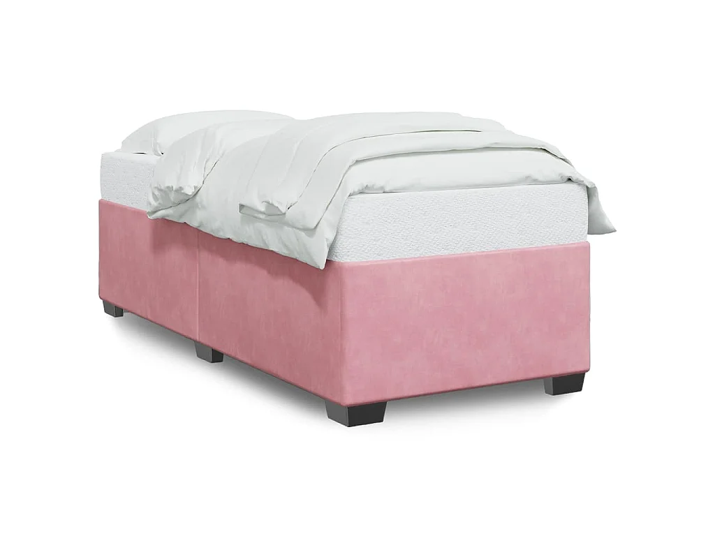 Giroletto Rosa 90x200 cm in Velluto