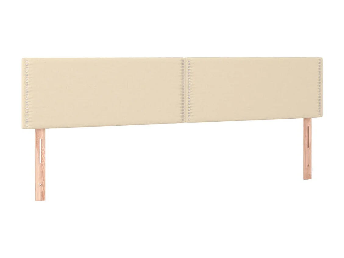 Giroletto a Molle con Materasso Crema 120x190 cm in Tessuto