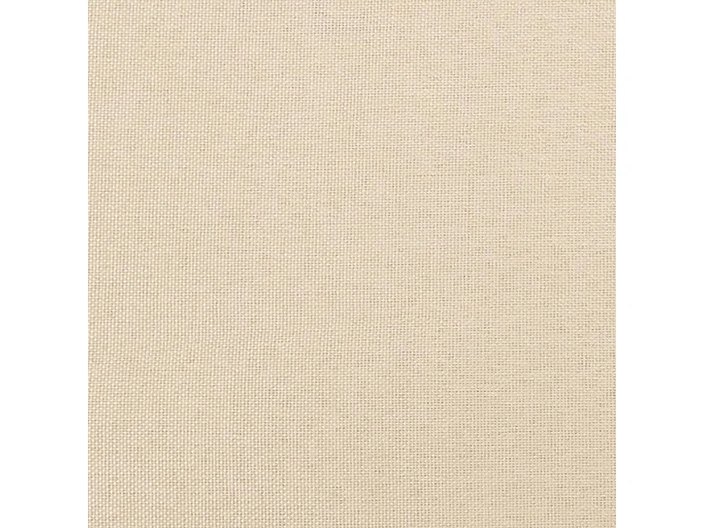 Boxspring met matras stof crèmekleurig 120x190 cm