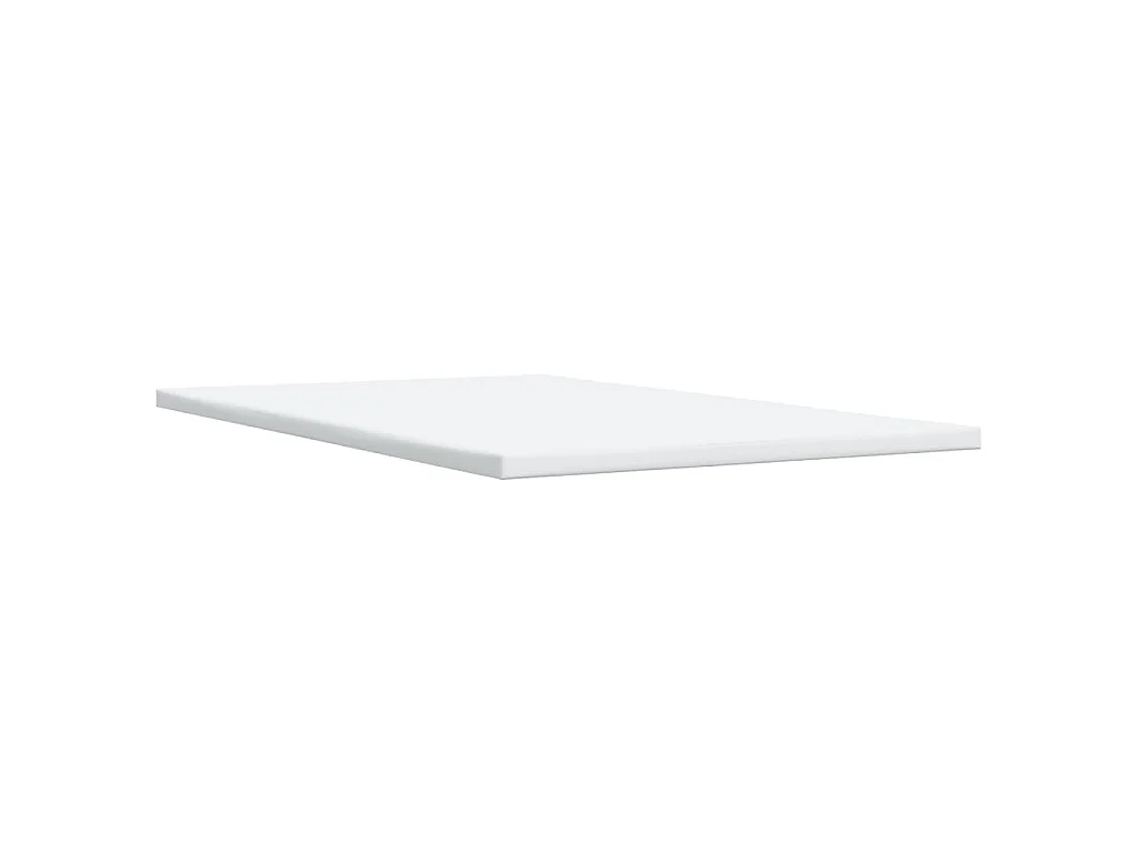 Cama box spring con colchón tela color crema 120x190 cm