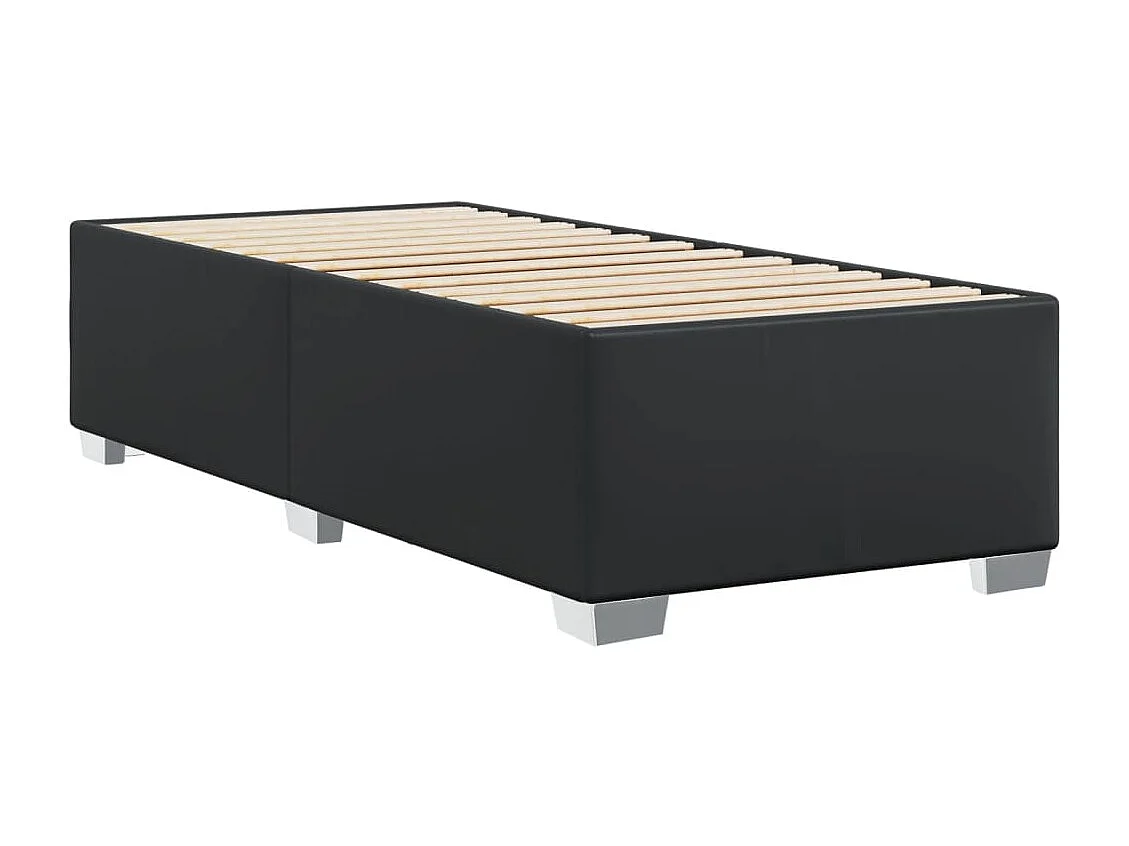 Giroletto Nero 90x190 cm in Similpelle