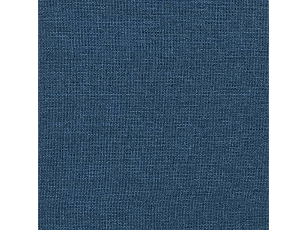 Cadre de lit sans matelas bleu 90x190 cm tissu