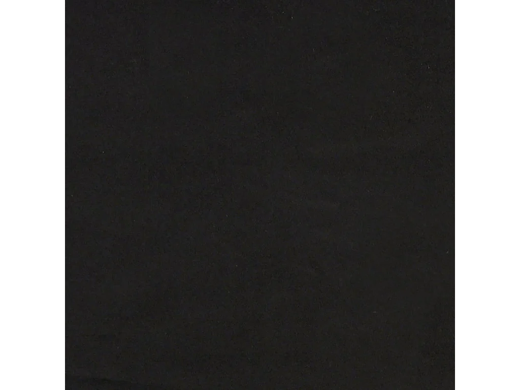 Giroletto senza Materasso Nero 140x200 cm in Velluto
