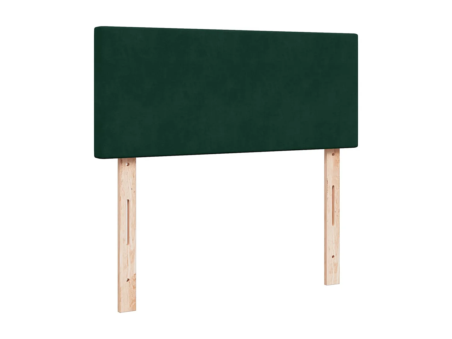 Sommier à lattes de lit et matelas Vert foncé 120x200cm Velours